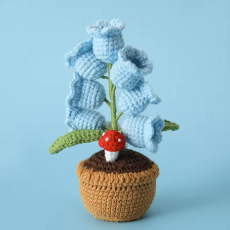Orion's Hand Woven Flower Crochet Pot