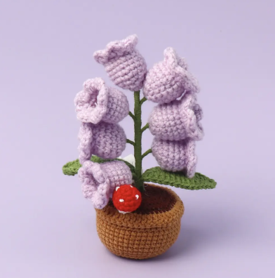 Orion's Hand Woven Flower Crochet Pot