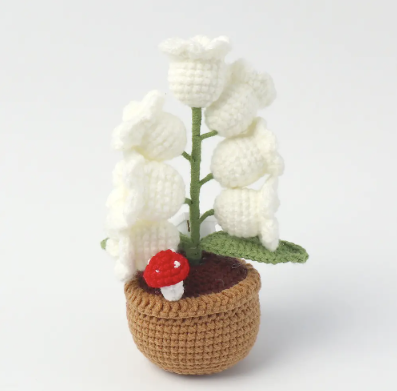 Orion's Hand Woven Flower Crochet Pot