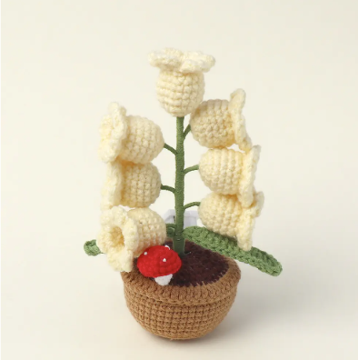 Orion's Hand Woven Flower Crochet Pot