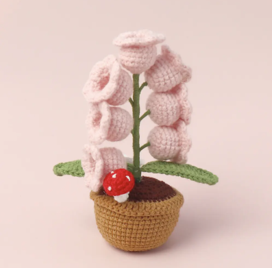 Orion's Hand Woven Flower Crochet Pot